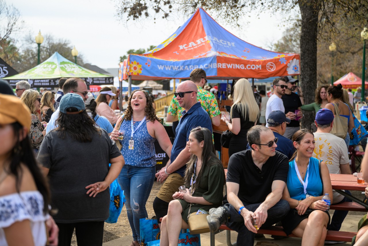 Everyone we saw having fun at the 2023 San Antonio Beer Festival San