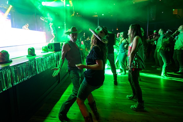 Everything we saw as Disko Cowboy brought the hoedown to San Antonio's Stable Hall