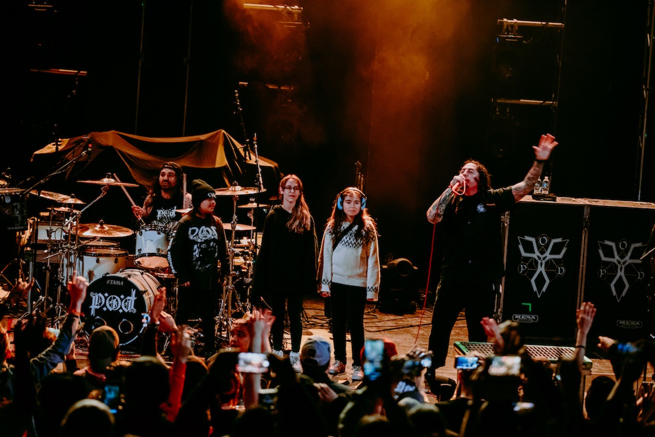 Everything we saw as Jinjer and P.O.D. rocked San Antonio's Aztec Theatre