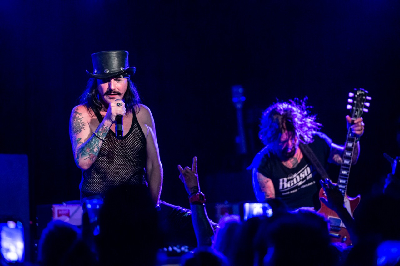 Everything we saw as L.A. Guns and Faster Pussycat rocked San Antonio's Paper Tiger