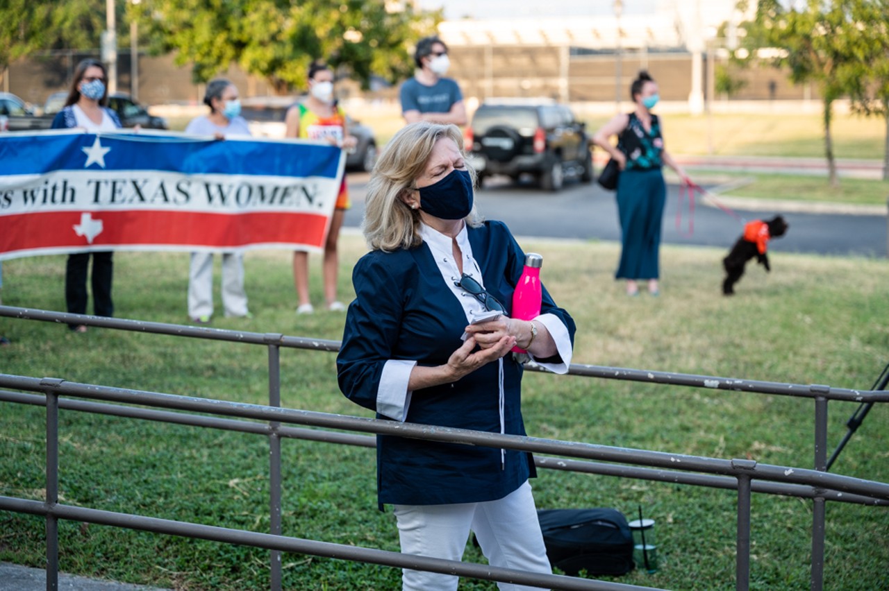 Everything we saw as San Antonio women protested Texas' six-week abortion ban