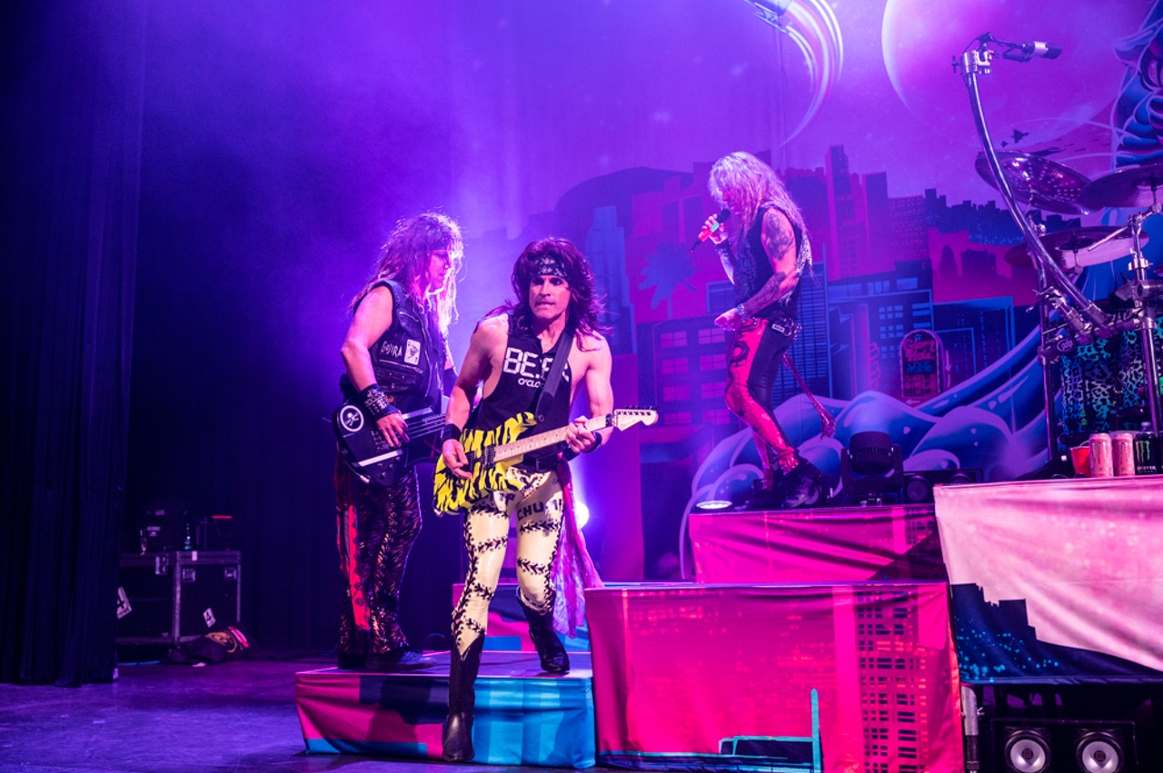 Everything we saw as Steel Panther brought its tongue-in-cheek hair metal to San Antonio