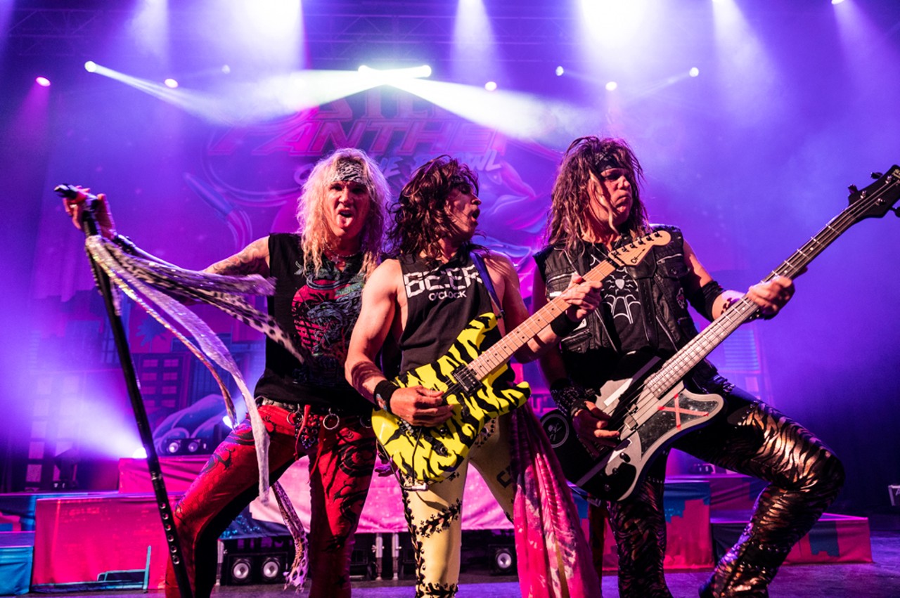 Everything we saw as Steel Panther brought its tongue-in-cheek hair metal to San Antonio