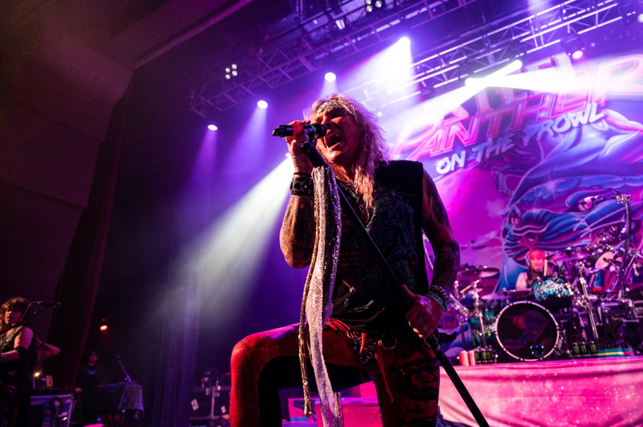 Everything we saw as Steel Panther brought its tongue-in-cheek hair metal to San Antonio