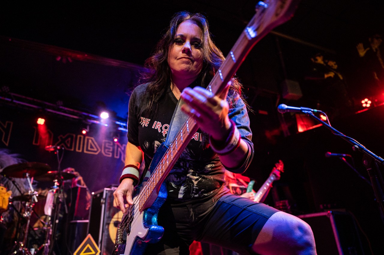 Everything we saw as tribute band the Iron Maidens blew the minds of San Antonio metal fans on Friday
