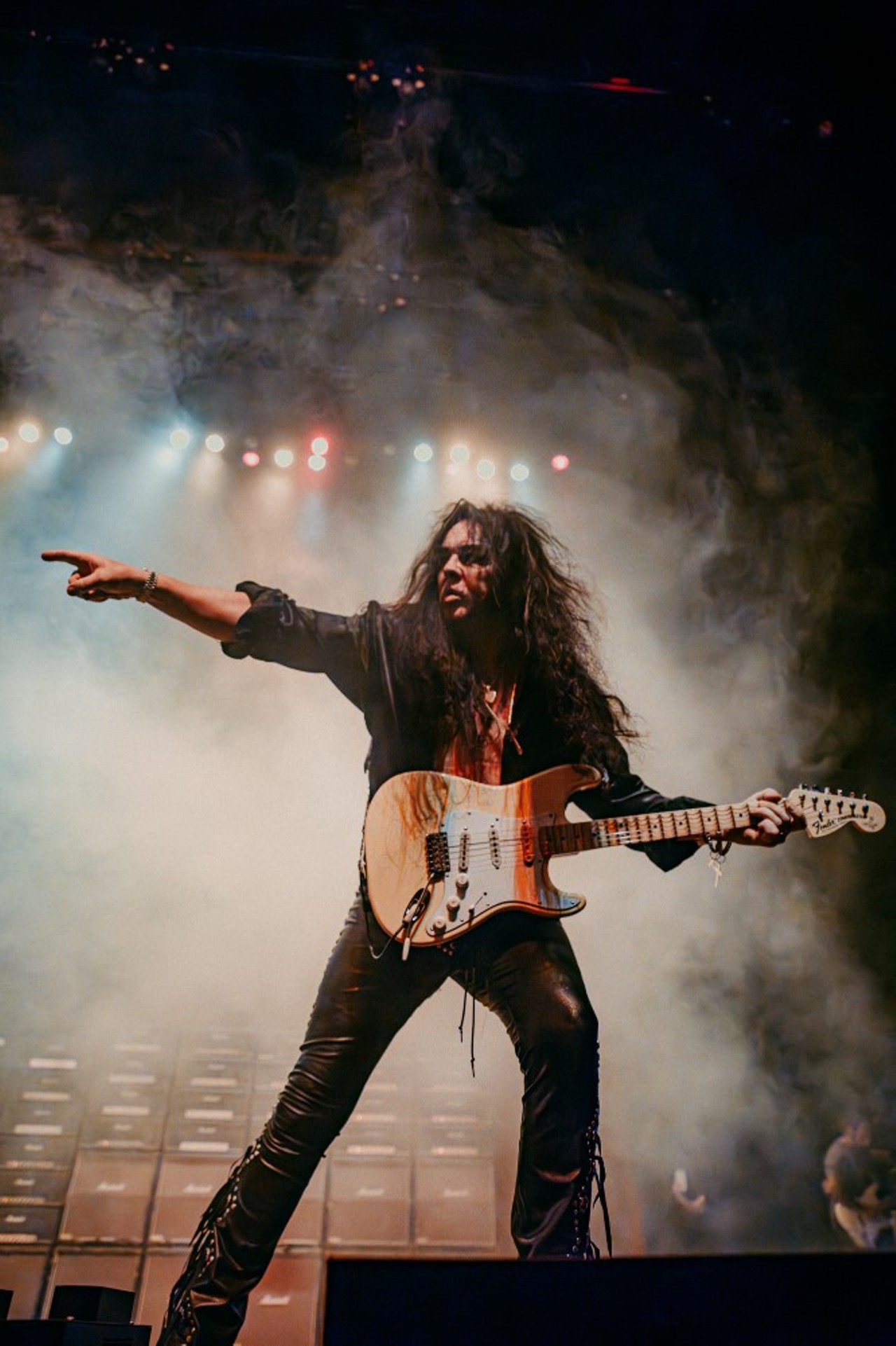 Everything we saw as Yngwie Malmsteen dazzled San Antonio with his guitar mastery