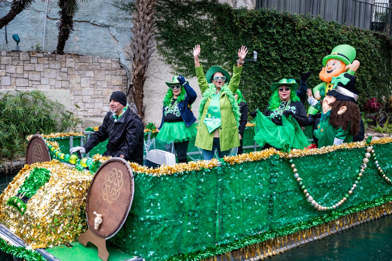 Everything we saw at San Antonio's St. Patrick's Day River Parade