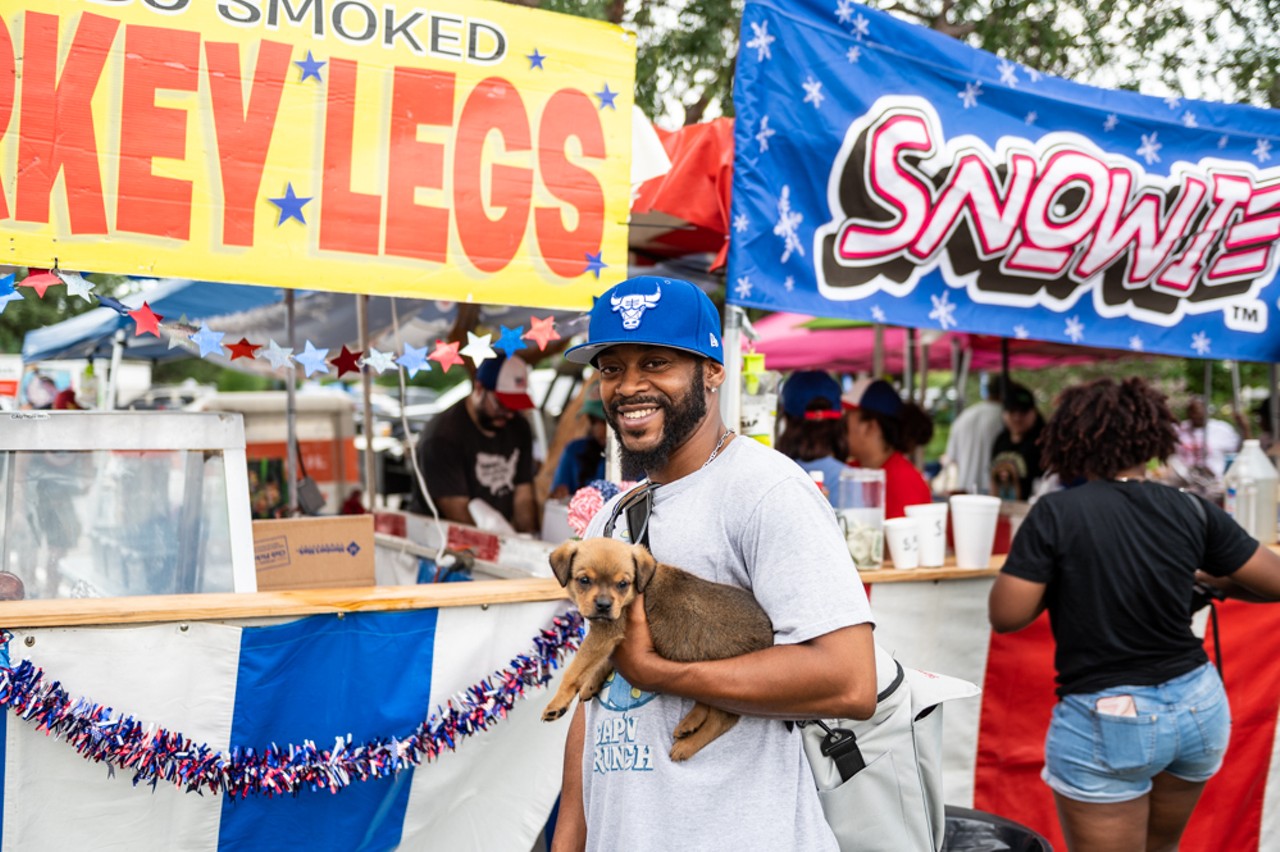 Everything we saw at the Fourth of July celebration at San Antonio's Woodlawn Lake