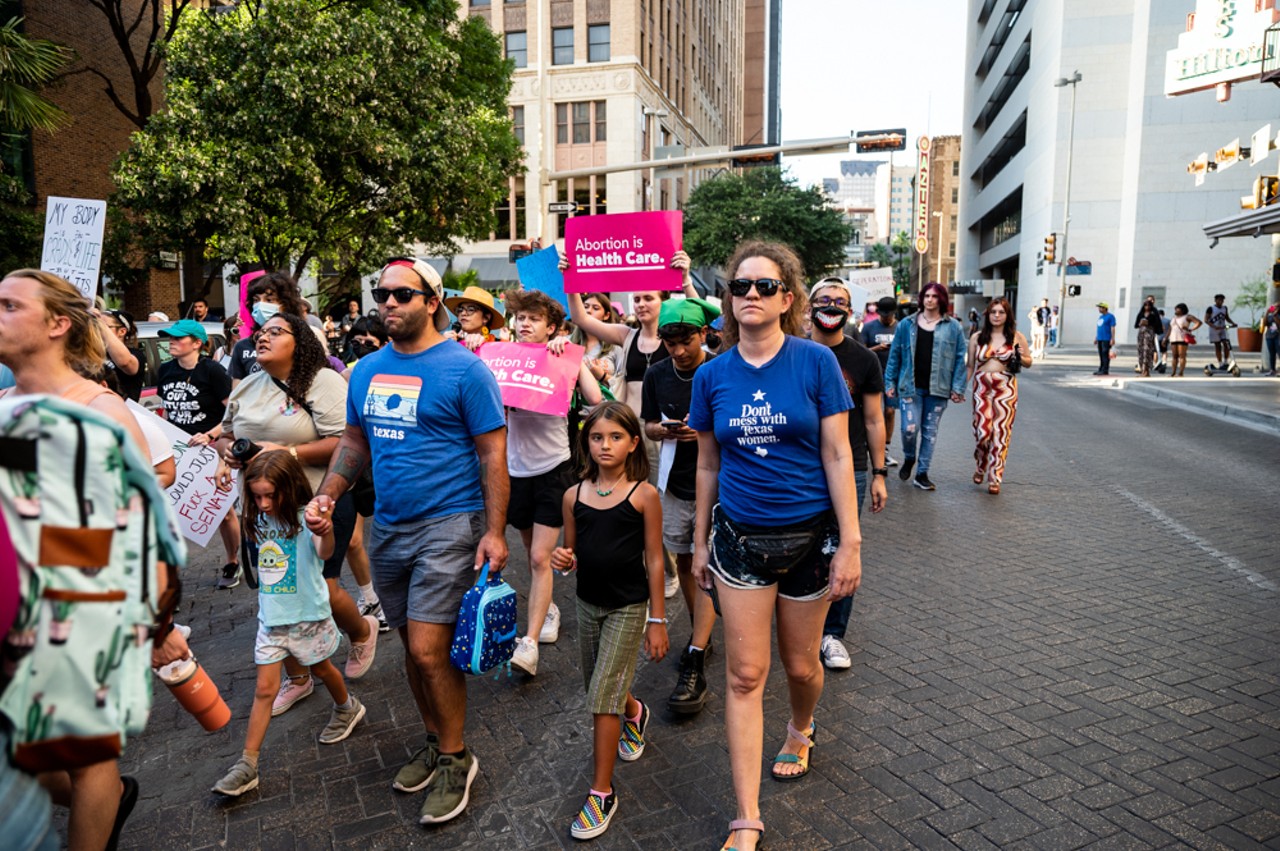 Everything we saw in San Antonio as people protested the Supreme Court's reversal of Roe v. Wade