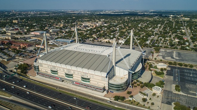 The Alamodome is located at 100 Montana St., just east of downtown.