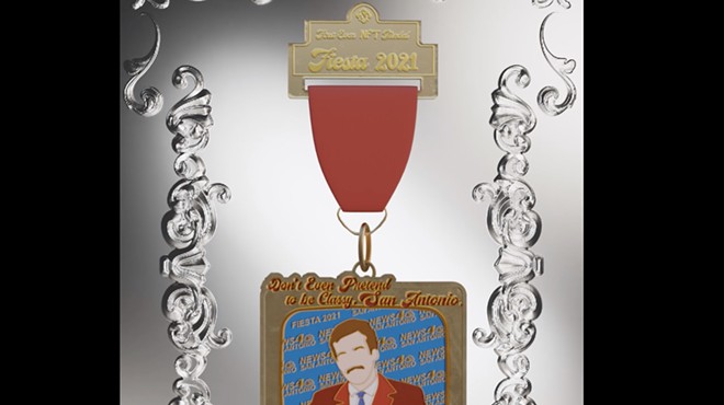 SA Flavor is auctioning off a one-of-a-kind NFT Fiesta medal.