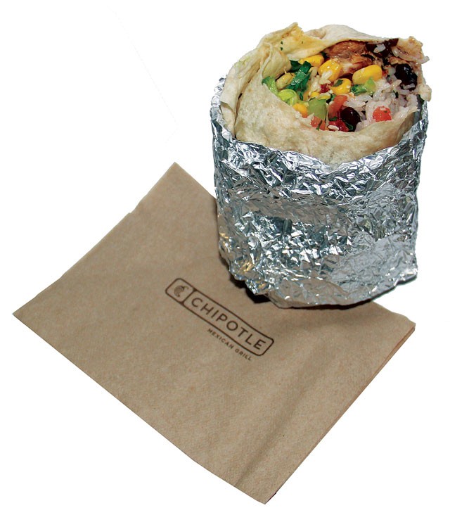 Foiled again: Chipotle's chicken burrito - Chuck Kerr
