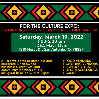 Come out to celebrate with us! We will have food trucks, vendors, DJ, and games #ForTheCulture