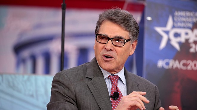 Rick Perry speaks at the 2018 Conservative Political Action Conference.