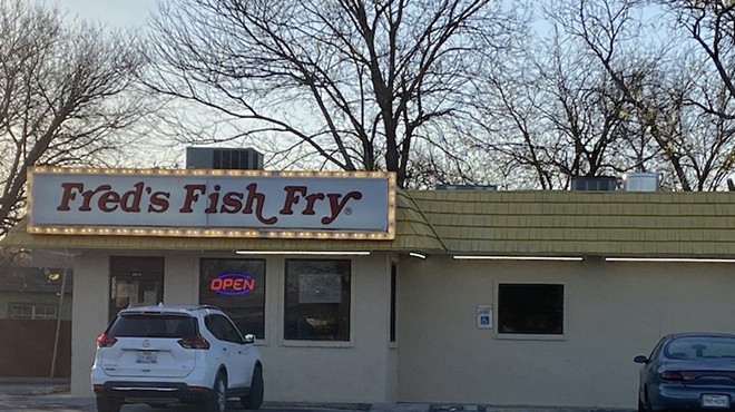 Attorneys representing Fred's Fish Fry named San Antonio artist Adrian Galvin's employer and place of work as defendants in a copyright infringement suit.