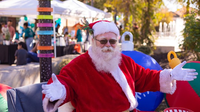 Free Holiday Drive-Thru at Hemisfair will feature snow, selfies with Santa