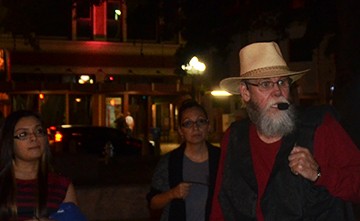 JR of Alamo City Ghost Tours. Photo by Misty Blaze. - MISTY BLAZE