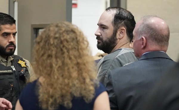 Daniel Perry leaves the courtroom on May 10, 2023 after he was sentenced to 25 years for the murder of Garrett Foster.