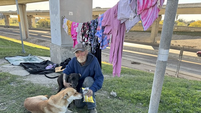 David Farley, 64, has been chronically homeless his whole life. “Lots of people get us wrong,” he said.