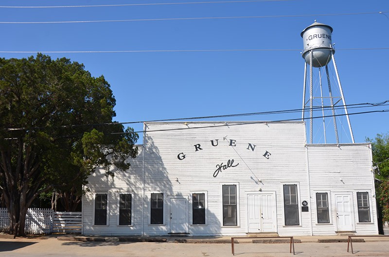 Gruene Hall, host to many country greats, celebrates 40 years as a concert hall.  It actually opened in 1878 as a community center. - MATT STIEB