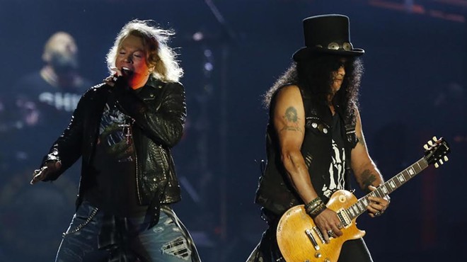 Guns N' Roses global tour will only make Texas stops in San Antonio and Houston.