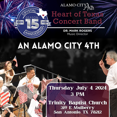 Heart of Texas Concert Band- An Alamo City 4th,  Celebrating Morton Gould, an American Original