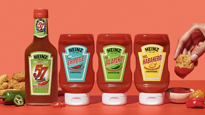 Kraft Heinz's new Hot Varieties line includes three heat levels of spicy ketchup.