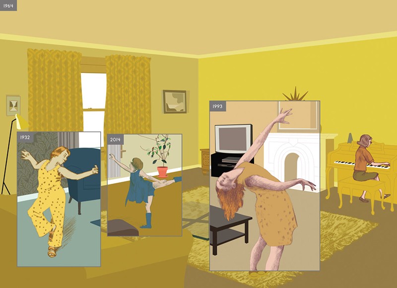 'Here' by Richard McGuire - COURTESY