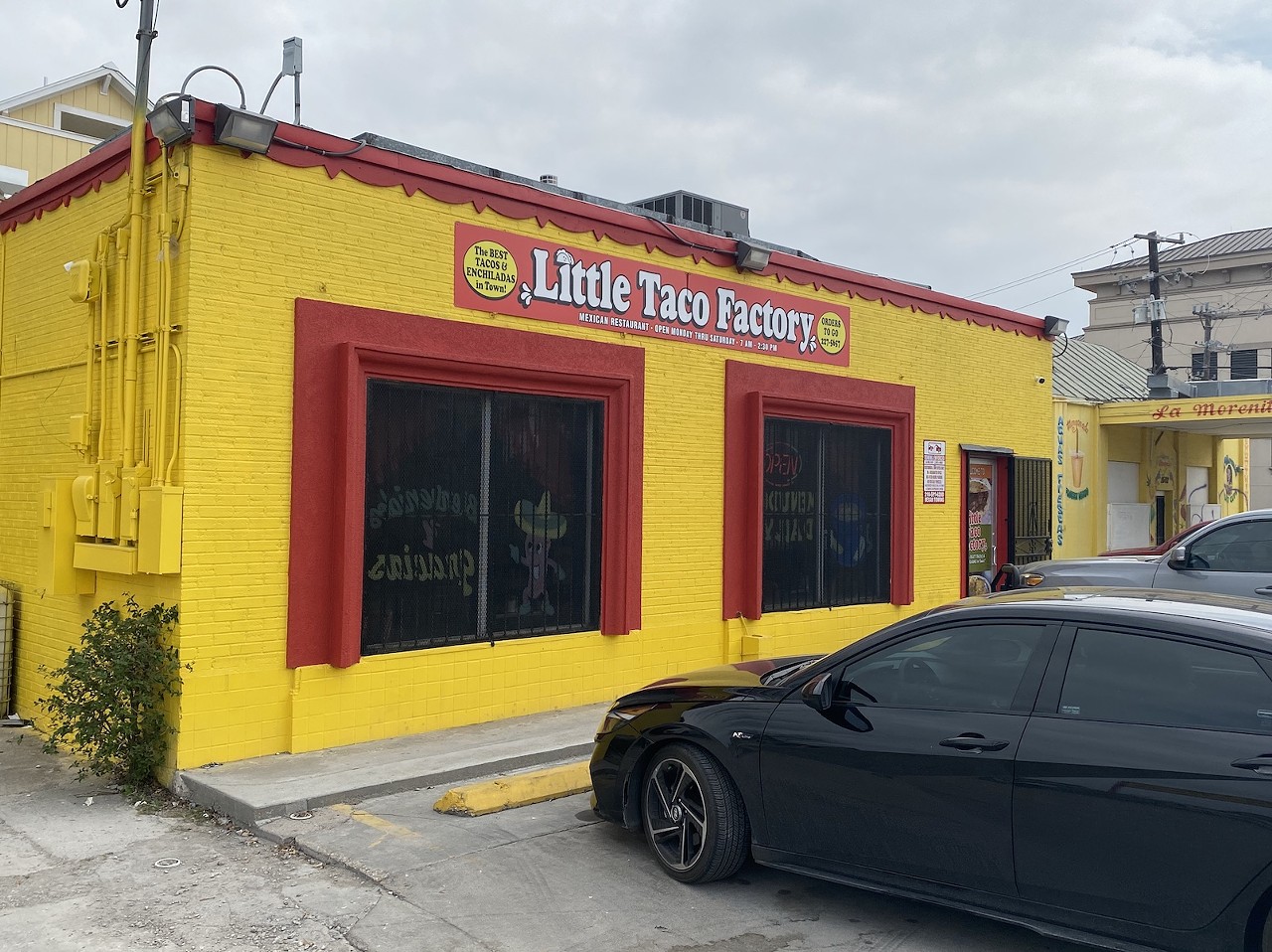 Little Taco Factory
1502 McCullough Ave., (210) 227-5657, facebook.com/profile.php?id=100063658174807
From juicy barbacoa and tender carne guisada to well-packed puffy tacos, this “taco factory” manufactures some of the best breakfast options for taco lovers.