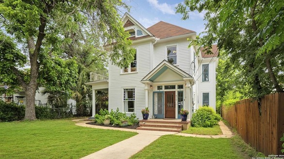 Historic San Antonio home for sale features a hidden sink and an artist studio