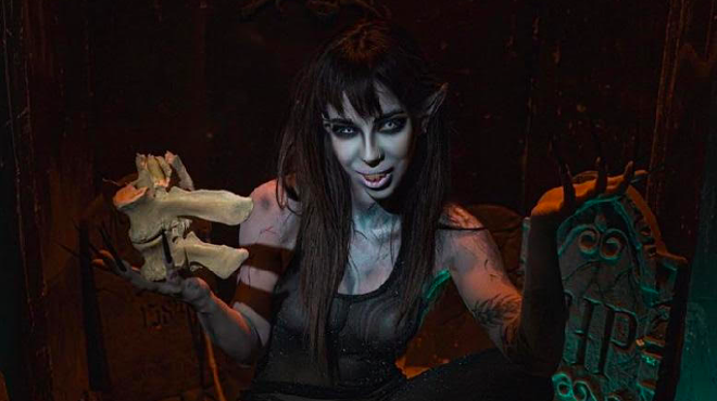 Horrific Pix Horror Studios will offer 13 horror- and gore-themed interactive selfie sets.