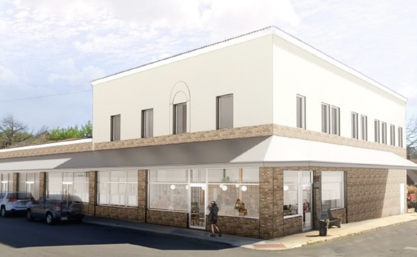 An artist's rendering shows what Art of Cellaring's San Antonio wine club will look like.