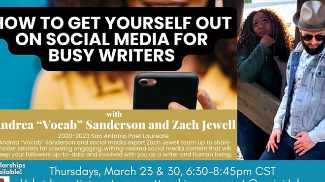 How to Get Yourself Out on Social Media for Busy Writers with Andrea “Vocab” Sanderson and Zach Jewell