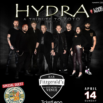 HYDRA-A Tribute to TOTO with special guests Regatta-Yacht Rock