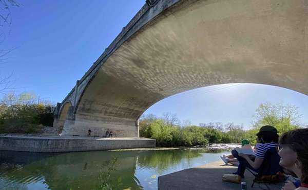 Echo Bridge concerts take place under the Roosevelt Avenue bridge and take advantage of the structure's acoustics.