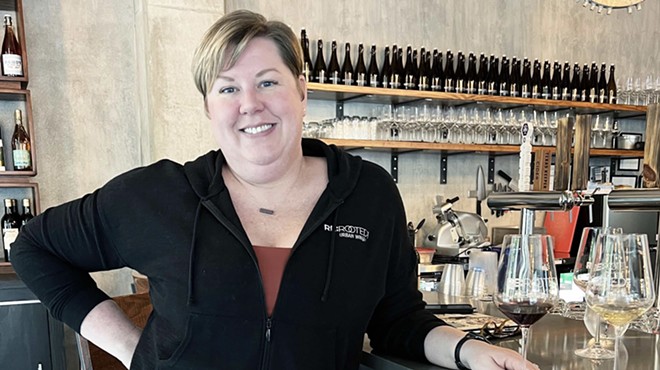 Jennifer Beckmann of Hemisfair winery Re:Rooted 210 strives to demystify wine and make it fun