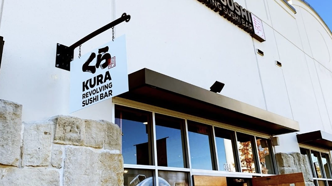Kura Sushi is located at 255 E. Basse Road, Suite 
384.