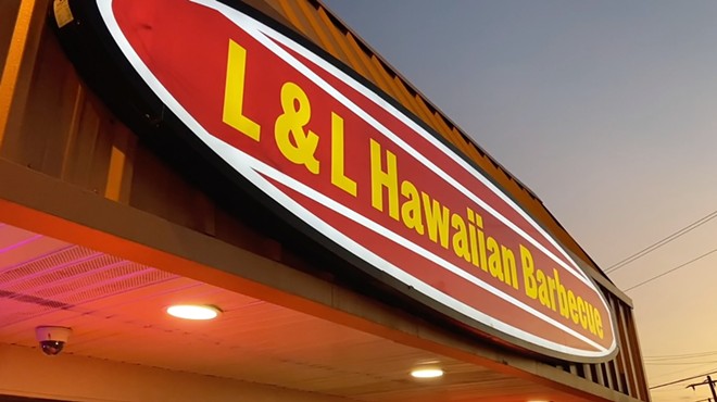 L&L Hawaiian Barbecue's newest San Antonio store is located near Lackland Air Force Base.