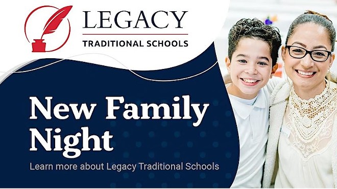Legacy Traditional Schools New Family K-8 Info Night for Alamo Ranch Campus
