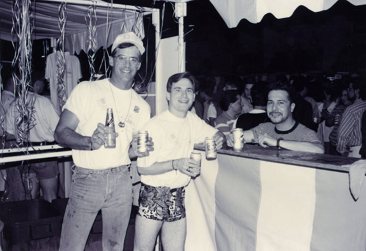 Fiesta '95: Drinking at the Block Party
THOSE SHORTS!