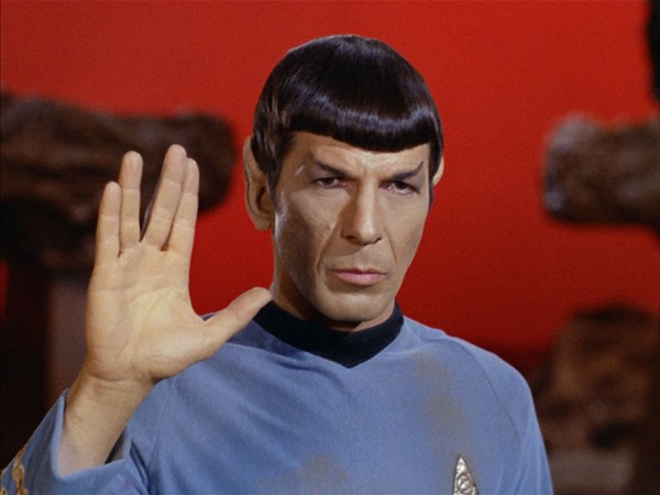 Leonard Nimoy as Spock in Star Trek: The Original Series - COURTESY