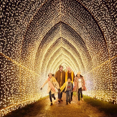 “Lightscape” to Illuminate the San Antonio Botanical Garden This Holiday Season