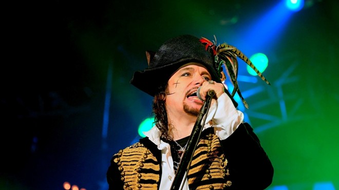 British punk and new wave icon Adam Ant continues to entertain with a mix of danceable rock punctuated by humor and theatrical flair.