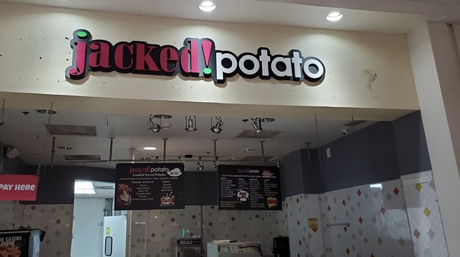 Jacked Potato is now open inside downtown San Antonio's Shops at Rivercenter.