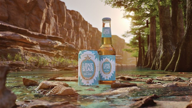 Lone Star Beer debuted its new Rio Jade Mexican-style lager last summer.
