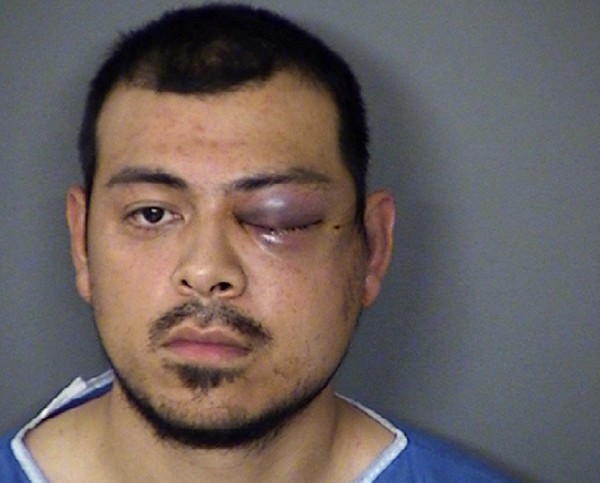 Jesse Cervantes Jr., 27, is accused of stabbing a pregnant woman just after midnight on Monday morning. He was released on $100,000 bail, county records show. - Bexar County