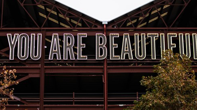 Massive new art installation near downtown reminds San Antonio 'You Are Beautiful'