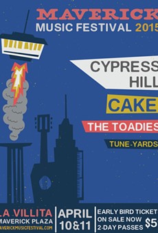 Maverick Music Festival Announces Initial Lineup: Cypress Hill, Cake, Toadies, tUnE-yArDs