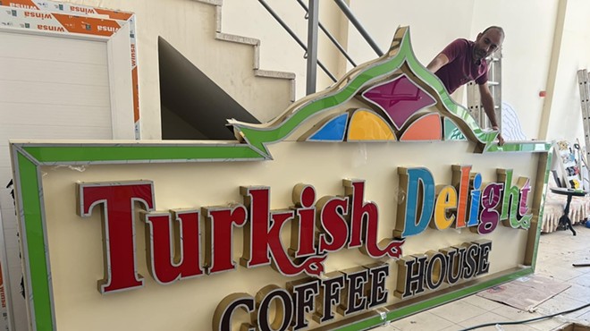 Turkish Delight, a new coffee shop and bakery, is slated to open this fall.