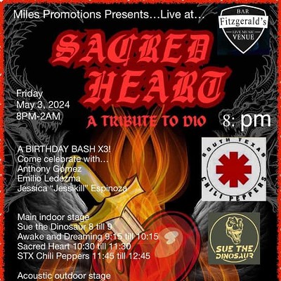 Miles Promotions Presents Sacred Heart a tribute to DIO with Vocalist Jessikill